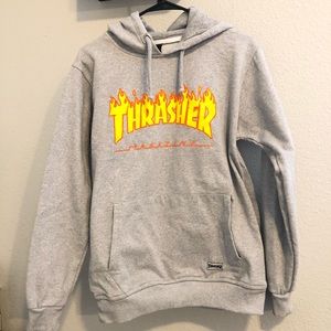 Hoodie With Thrasher Logo